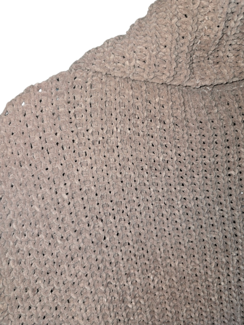POL Soft Knit Open Front Slouchy Cardigan Oversized Mocha Taupe NWT Size Small - Picture 10 of 14
